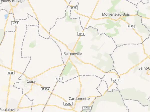 Plan de Rainneville