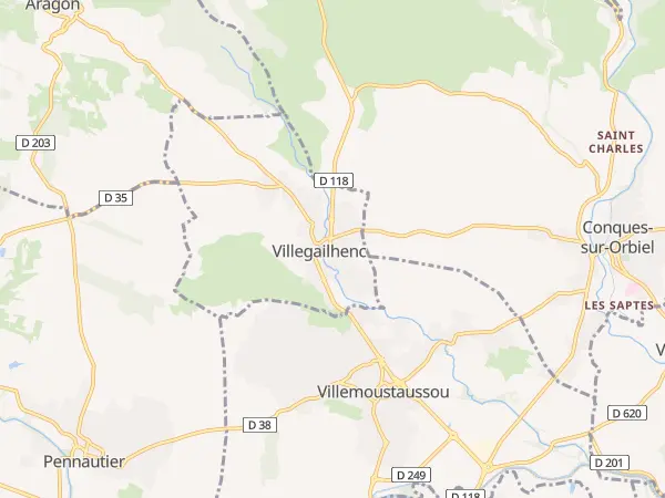 Plan de Villegailhenc
