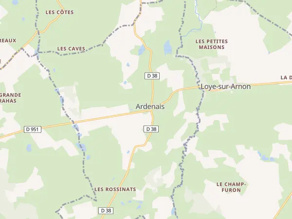 Plan de Ardenais