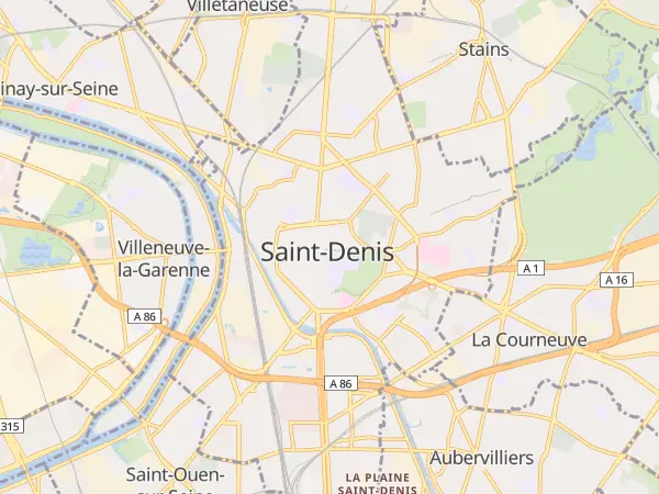 Plan de Saint-Denis