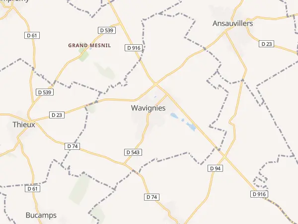 Plan de Wavignies