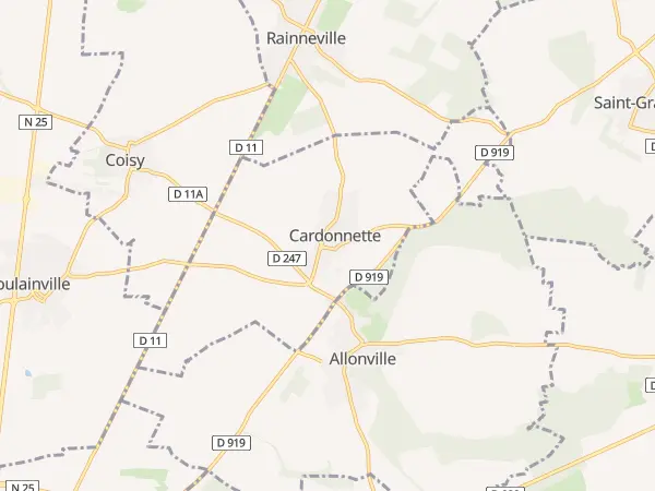 Plan de Cardonnette