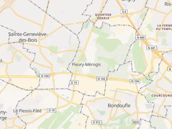Plan de Fleury-Mérogis
