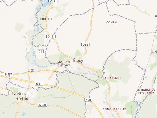Plan de Étouy