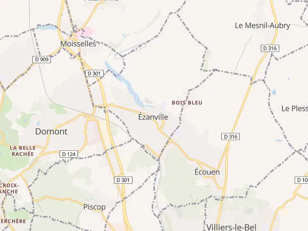 Plan de Ézanville