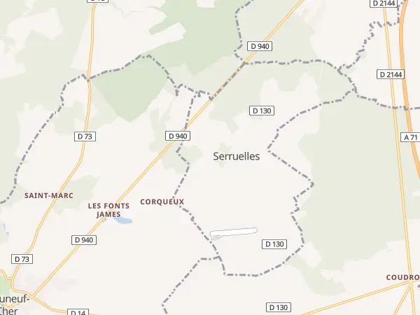 Plan de Serruelles