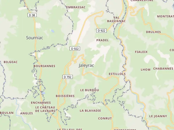 Plan de Jaleyrac