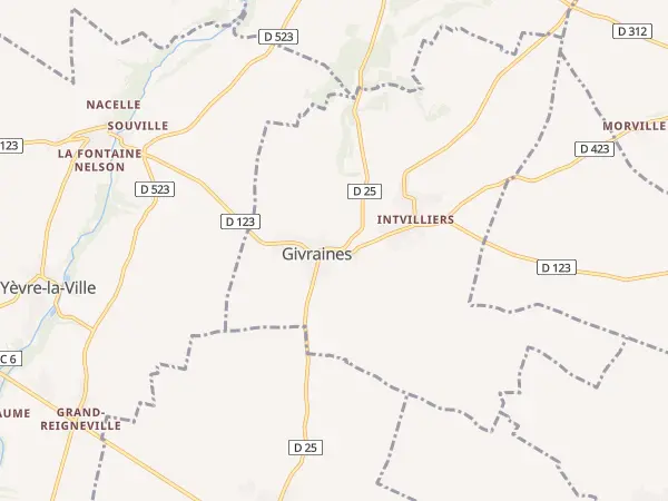 Plan de Givraines