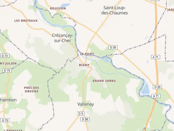 Plan de Vallenay
