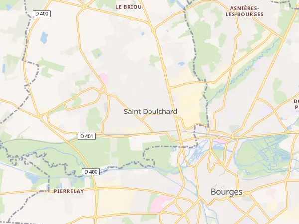 Plan de Saint-Doulchard