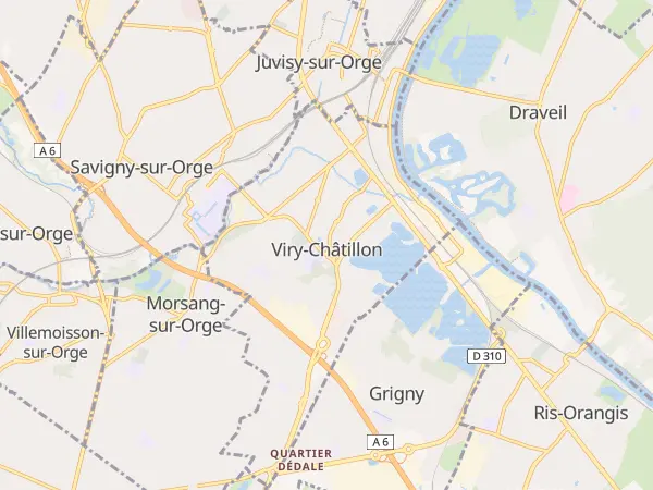 Plan de Viry-Châtillon