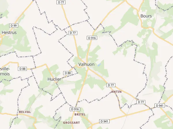 Plan de Valhuon