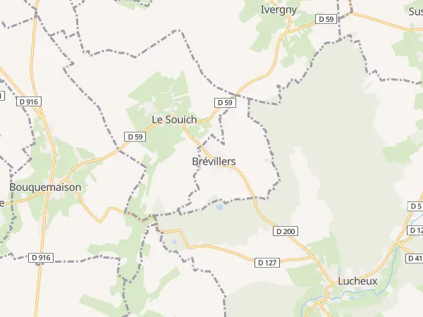 Plan de Brévillers