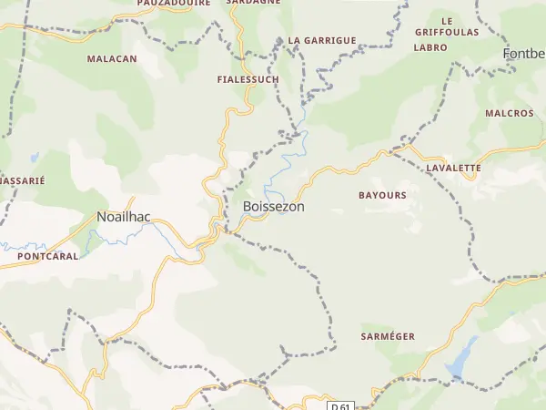 Plan de Boissezon