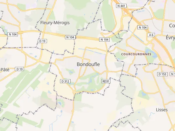 Plan de Bondoufle