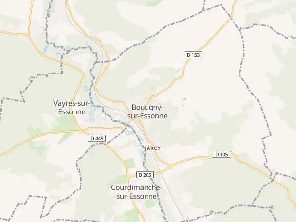 Plan de Boutigny-sur-Essonne