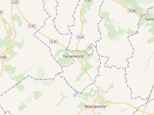 Plan de Terramesnil