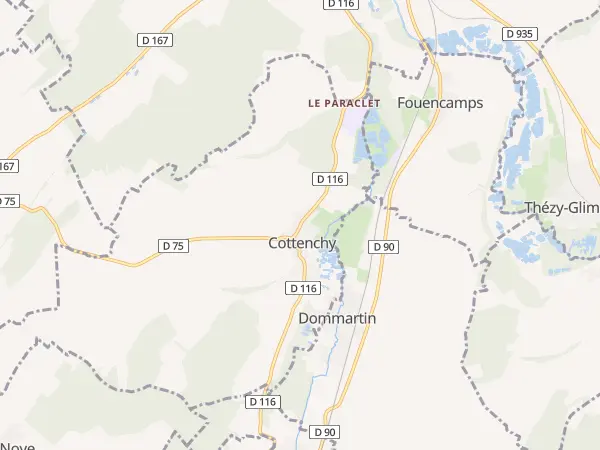 Plan de Cottenchy