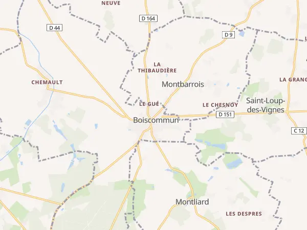 Plan de Boiscommun