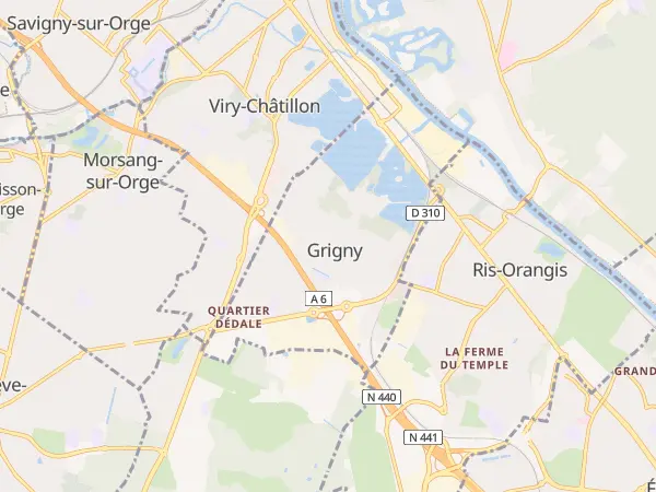 Plan de Grigny