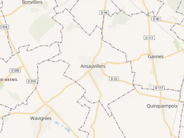 Plan de Ansauvillers