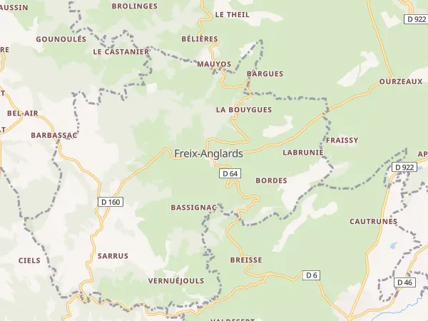 Plan de Freix-Anglards