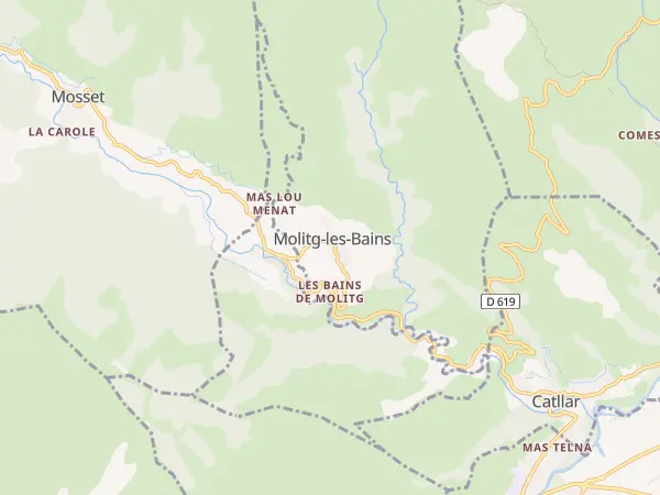 Plan de Molitg-les-Bains