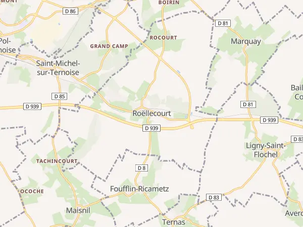 Plan de Roëllecourt