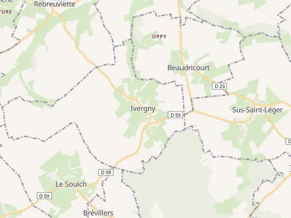 Plan de Ivergny