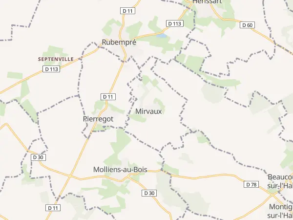 Plan de Mirvaux