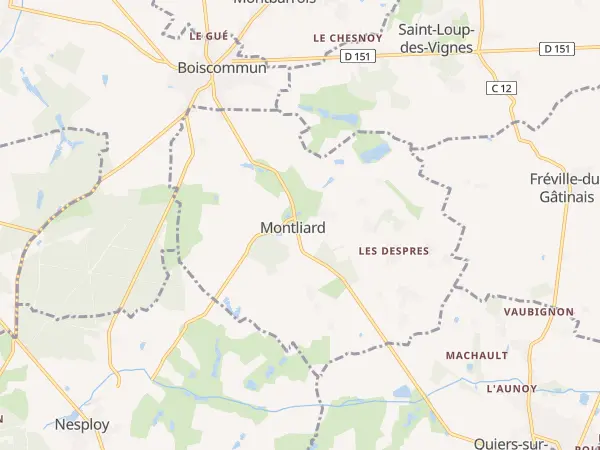 Plan de Montliard