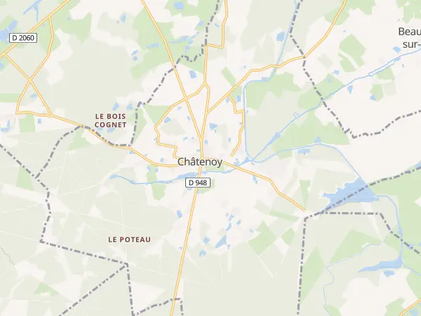 Plan de Châtenoy