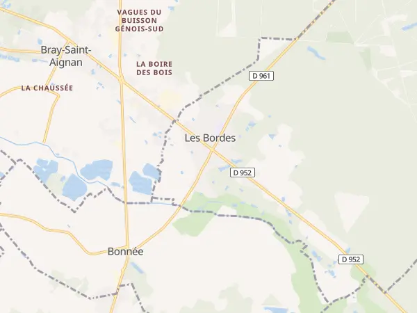 Plan des Bordes