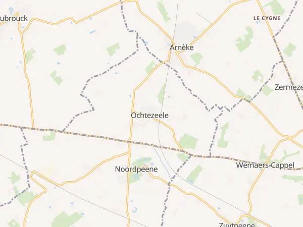 Plan de Ochtezeele