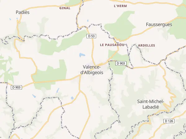 Plan de Valence-d’Albigeois