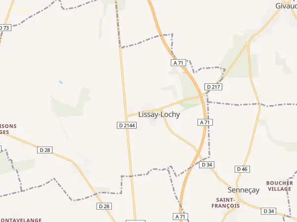 Plan de Lissay-Lochy