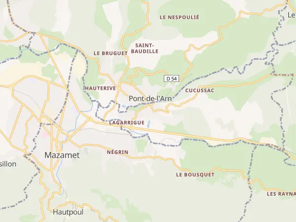 Plan de Bout-du-Pont-de-Larn
