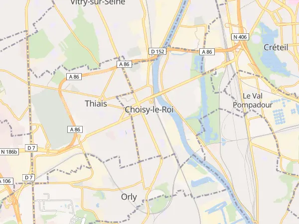 Plan de Choisy-le-Roi