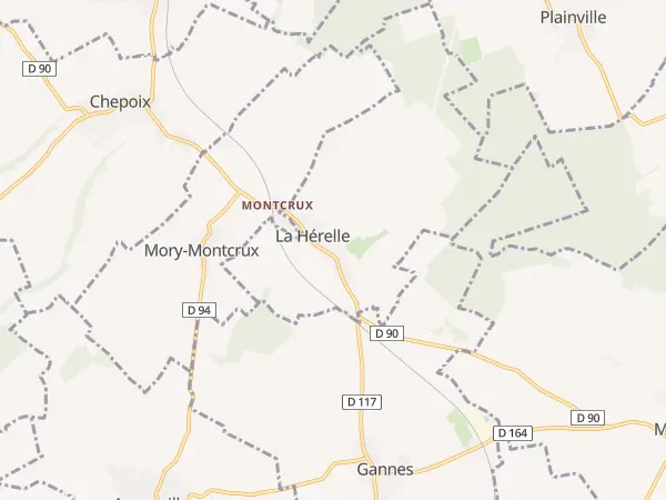 Plan de La Hérelle