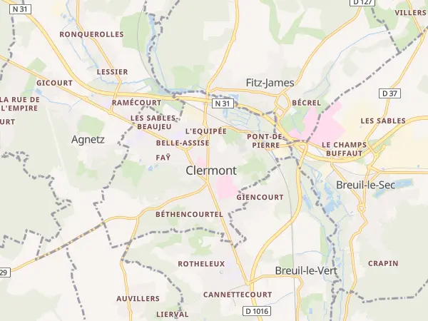 Plan de Clermont