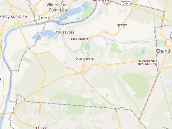 Plan de Gouvieux