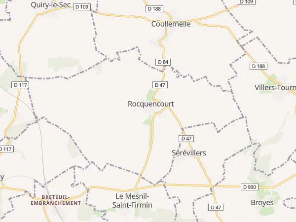 Plan de Rocquencourt