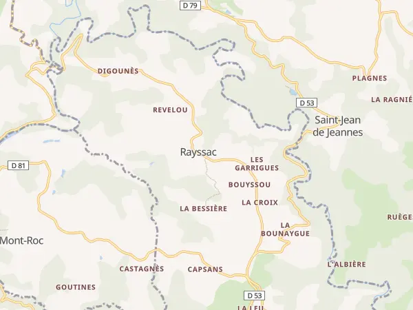 Plan de Rayssac