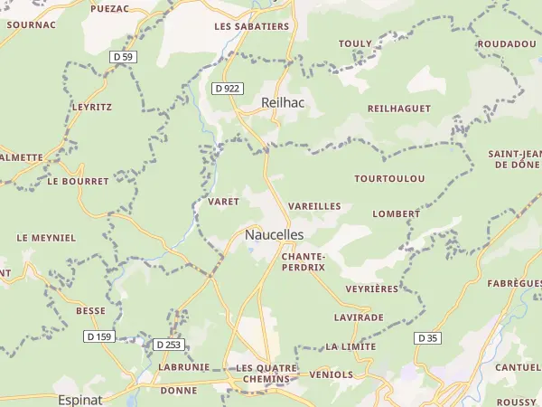 Plan de Naucelles