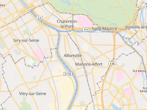 Plan de Alfortville
