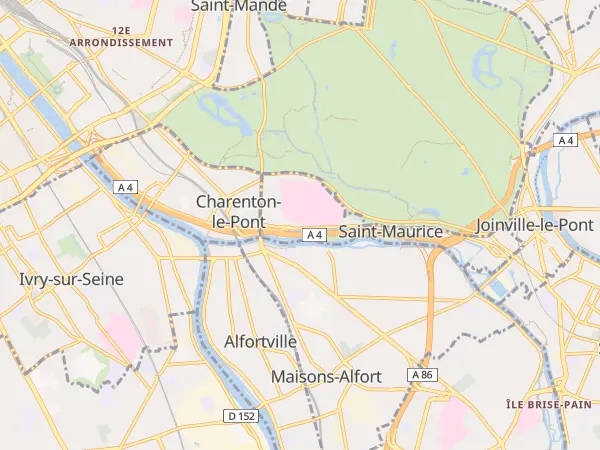 Plan de Saint-Maurice