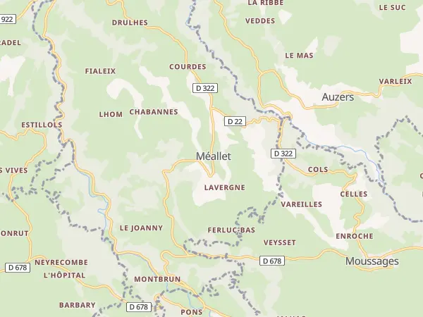 Plan de Méallet
