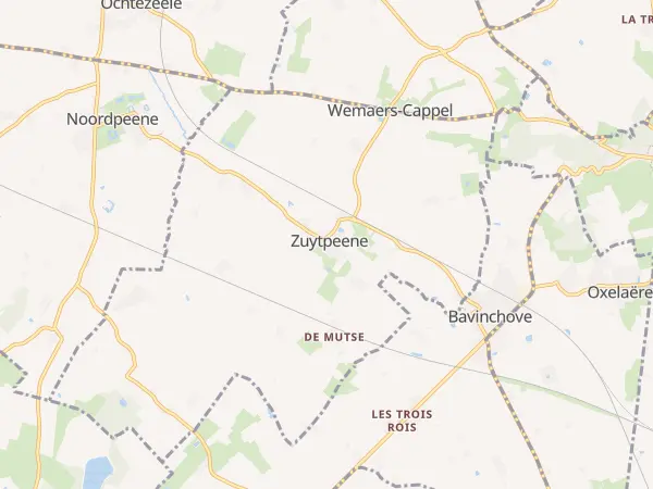 Plan de Zuytpeene