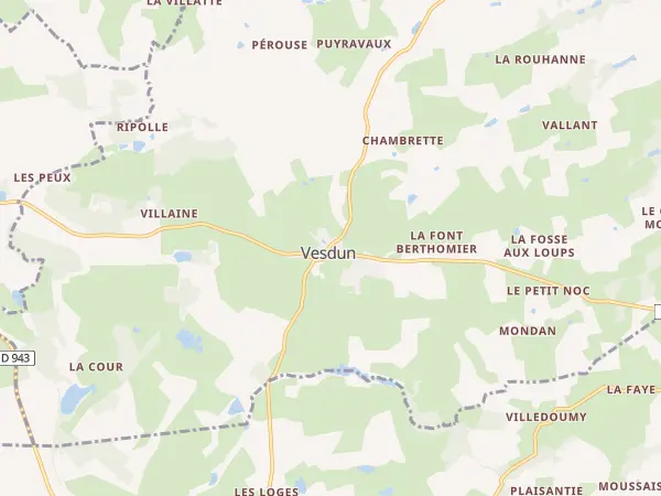 Plan de Vesdun