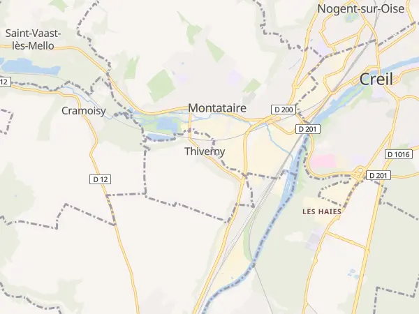 Plan de Thiverny
